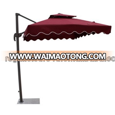 sell outdoor umbrella with double canopy RLF-19173948